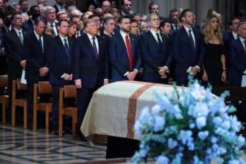 Trump despide junto a Zelenski y Netanyahu al senador Graham, el “amigo” de Ucrania e Israel
