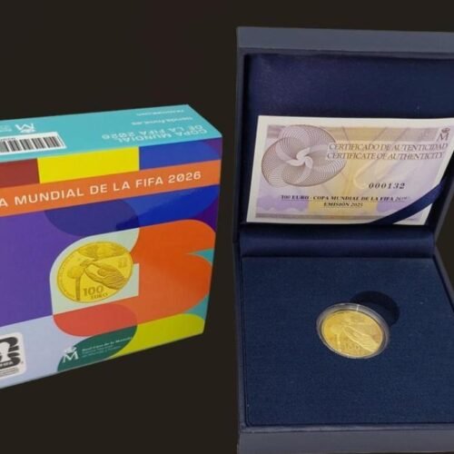 España acuñará 50.000 monedas conmemorativas del Mundial 2026