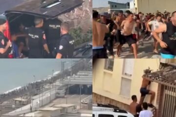 El asalto a la valla de Ceuta visto desde las cámaras de los móviles