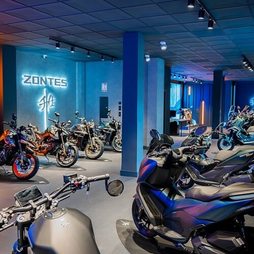 Zontes inaugura un nuevo concesionario oficial en el centro de Madrid