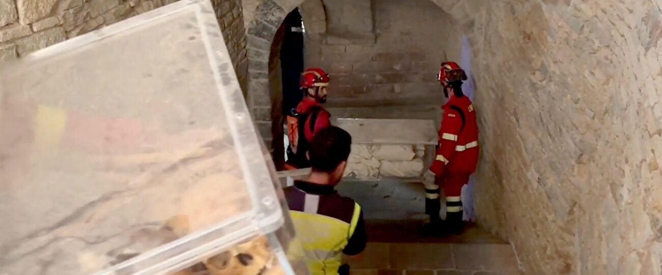 Los restos de los Reyes de Aragón, desalojados por un incendio en Huesca: «No hay un solo reino de Europa que tenga los restos de su Familia Real de los siglos X y XI»