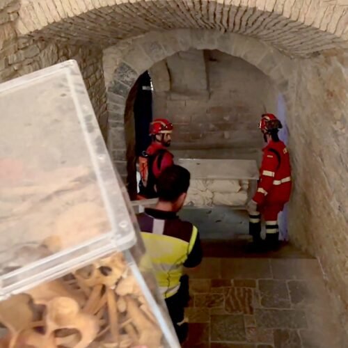 Los restos de los Reyes de Aragón, desalojados por un incendio en Huesca: «No hay un solo reino de Europa que tenga los restos de su Familia Real de los siglos X y XI»