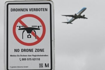 El aeropuerto de Leipzig suspende vuelos tras localizar un dron con explosivos