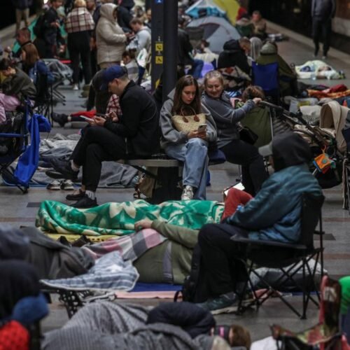 Los habitantes de Kyiv están exhaustos tras un verano de constantes ataques rusos