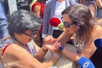 Margarita Robles protagoniza el tercer plantón del Gobierno al Senado por Ceuta