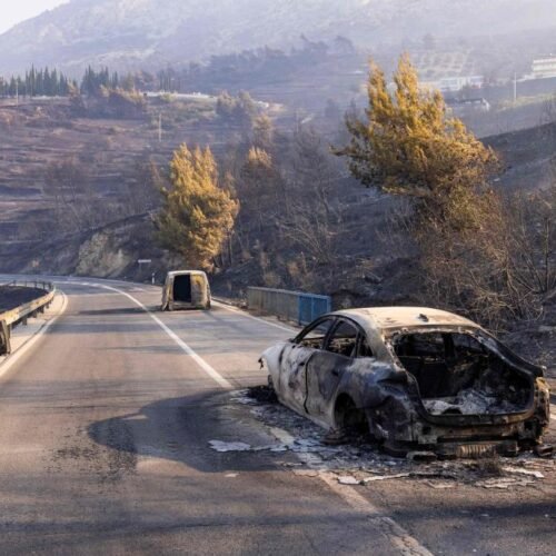 Un incendio invade una localidad turística de Croacia y deja un muerto y 40 heridos