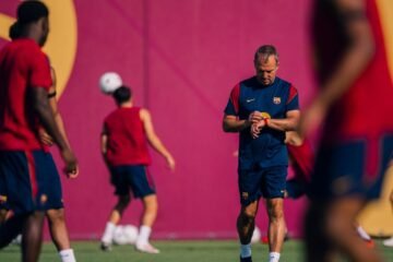 Barça: Flick espera a Rodri, que ya está de camino, y al nueve