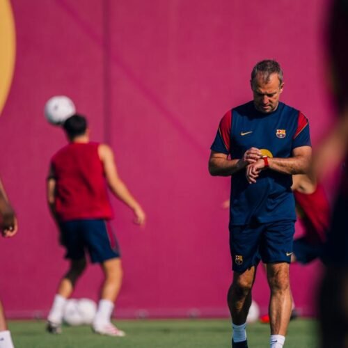 Barça: Flick espera a Rodri, que ya está de camino, y al nueve