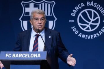 Laporta da el pistoletazo de salida al centenario del Barça de baloncesto