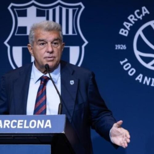 Laporta da el pistoletazo de salida al centenario del Barça de baloncesto
