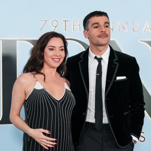 Aubrey Plaza, madre de su primer hijo junto al actor Christopher Abbott