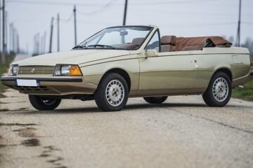 Renault Fuego Heuliez Cabriolet, una historia única