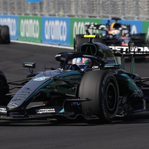 Antonelli reina en el sopor de Madring; Alonso, 17.º, Sainz, retirado