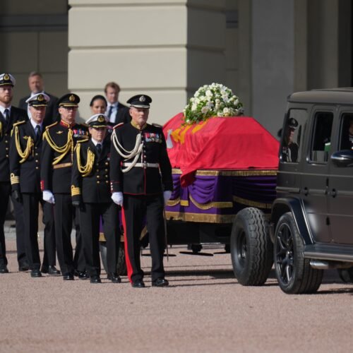 El funeral del rey Harald de Noruega, en imágenes