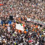 La manifestación por la vivienda en Madrid llama a una huelga general