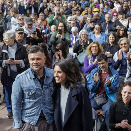Rufián y Montero estrenan su tándem con reproches a un PSOE al que quieren “someter” y al Frente Amplio