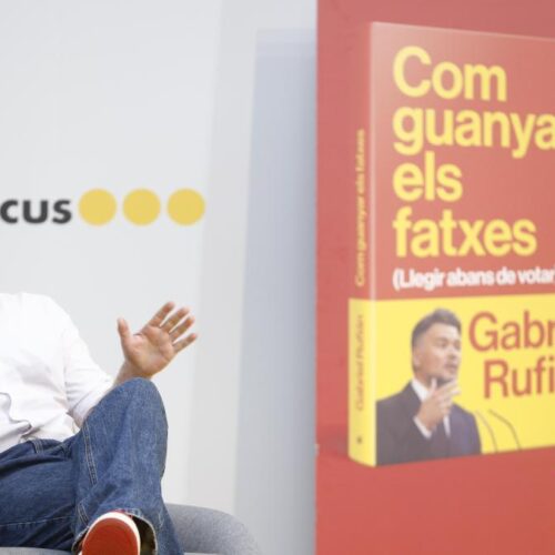 Rufián revela que le gustaría ser presidente de la Generalitat después de Junqueras